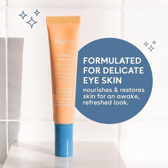 NIB Nuria - Defend Triple Action Eye Cream .5 fl. oz. - Picture 2 of 7